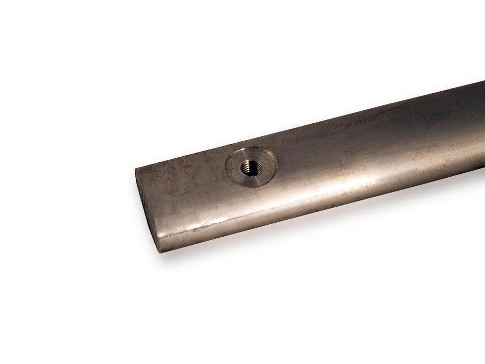 Aluminium shield handle